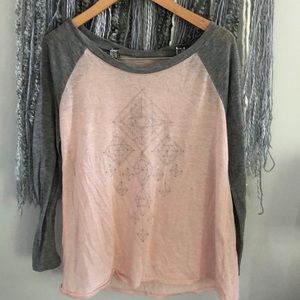 Long sleeve target shirt